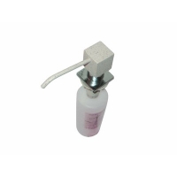 Дозатор "Квадрат" с колбой 250 мм (терракот) 004