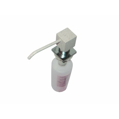 Дозатор "Квадрат" с колбой 250 мм (терракот) 004