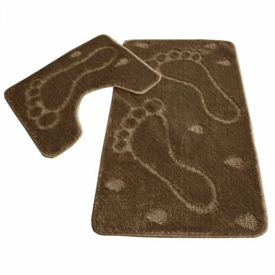 Коврик д/ванны 2 предм. ZALEL 60*100- коричневый Турция Коврик д/ванны 2 предм. ZALEL 60*100- коричневый Турция