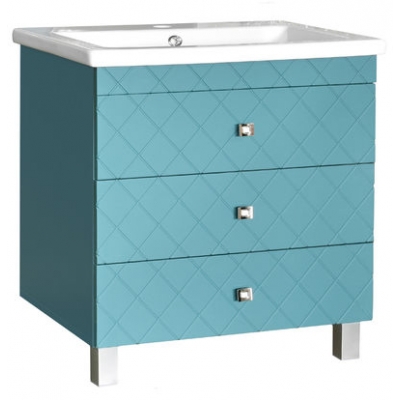 Подстолье "Аквамарин-90" (Софт Бриз) 3 ящика под умыв. "Como-90" 900х780х430