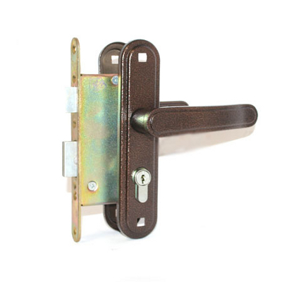 Замок врезной ЗВ4-3/03 медь (Зенит)