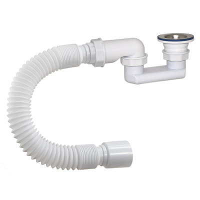 АН-82589 Сифон для душ. поддона ОРИО 1 1/2х40, плоский, с гибкой трубой 40-50, L=370мм АН-82589 Сифон для душ. поддона ОРИО 1 1/2х40, плоский, с гибкой трубой 40-50, L=370мм