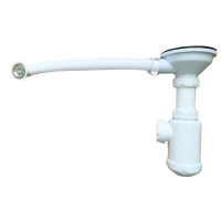 АВ-1057/1 Сифон бутылочный 3 1/2 с круглым переливом для ГРАНИТНЫХ моек