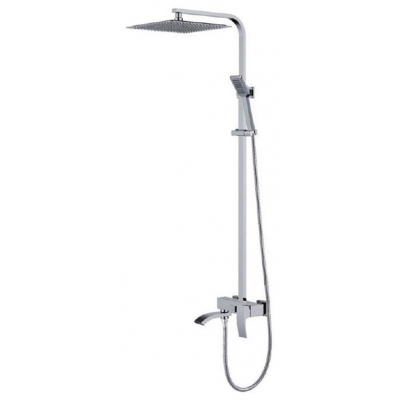 G2407 Душевая система GAPPO с верхним душем и ручной лейкой (хром) G2407 Душевая система GAPPO с верхним душем и ручной лейкой (хром)