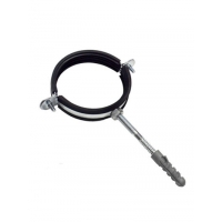 Крепление трубы 1/2" (20-25мм) с саморезом (М8) Россия