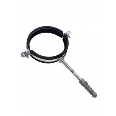 Крепление трубы 1/2" (20-25мм) с саморезом (М8) Россия