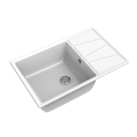 Мойка GRANFEST GF-V-780L чаша+крыло 780*500мм (иней)