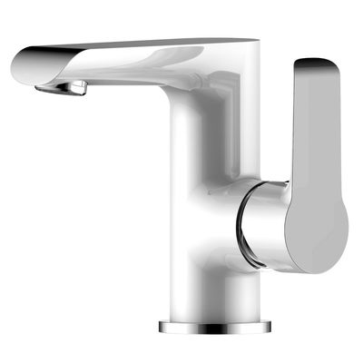 Смеситель Тюльпан шар d35 боковой, хром/бел ROSSINKA W35-11 Смеситель Тюльпан шар d35 боковой, хром/бел ROSSINKA W35-11