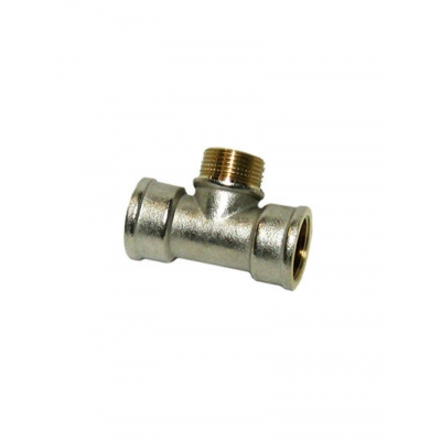 Тройник переходной 3/4" - 1/2" - 3/4" г/ш/г STM