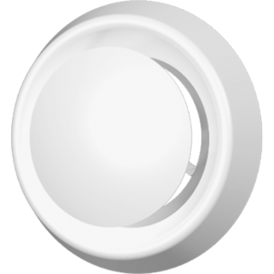 Анемостат приточно-вытяжной регулируемый с фланцем АБС D150 (15АПВП)