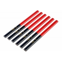 Карандаши строительные ТУНДРА, двухцветные, 180 мм, 6 шт. 2820162