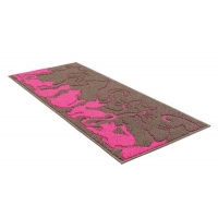Коврик д/ванны 1 предм. SHAHINTEX LOOP ITALIANO 50*80 «кошечки» бежево-розовый 76 (арт.802104)