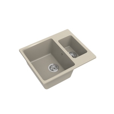Мойка EWIGSTEIN Gerd 60K (темно-бежевый) 1,5 чаши 600*500 мм Мойка EWIGSTEIN Gerd 60K (темно-бежевый) 1,5 чаши 600*500 мм