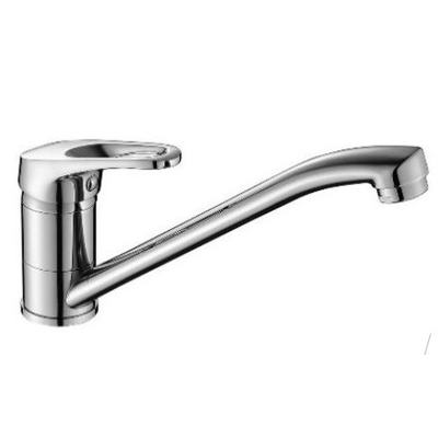 DR21018 Смеситель одноручный для кухни с поворотным изливом, хром