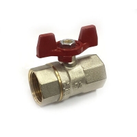 Кран вода РТП 1/2" г/г баб PN40