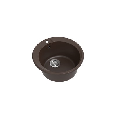 Мойка EWIGSTEIN Rund 45 (шоколад) 1 чаша D-500мм Мойка EWIGSTEIN Rund 45 (шоколад) 1 чаша D-500мм