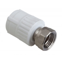 Муфта комб. С НАКИДНОЙ ГАЙКОЙ 32х1 1/4 PP-R Rosturplast