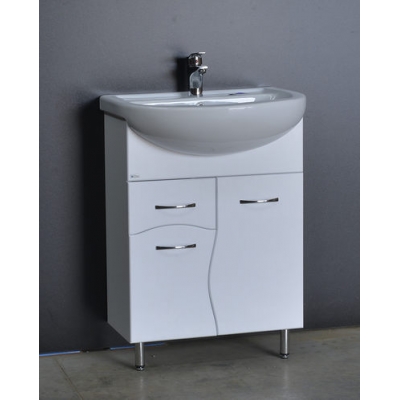 Подстолье "ДИАНА 60" (белый) 2 двери, 1 ящик под умыв. " Астра-60 " Подстолье "ДИАНА 60" (белый) 2 двери, 1 ящик под умыв. " Астра-60 "