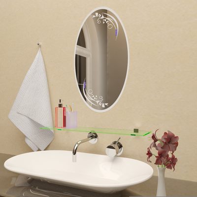 Зеркало (Фьюзинг) "Марго" 600х400мм.