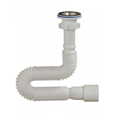 А-3014 Гибкая труба с выпуском (гофросифон) ОРИО 1 1/4" - 40/50 длинна 1400 мм А-3014 Гибкая труба с выпуском (гофросифон) ОРИО 1 1/4" - 40/50 длинна 1400 мм