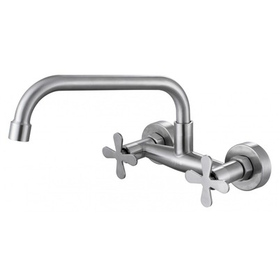FS8503 Смеситель Кухня Fmark 1/2 м/к , Стена, Крест