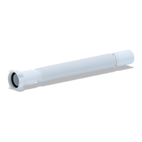 K114 Гофра Ани 1 1/2"*40 удлинённая, L495-1325мм
