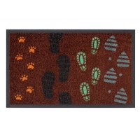 Коврик придверный влаговпитывающий SHAHINTEX Photoprint WASH and DRY 001 42х70 Коврик придверный влаговпитывающий SHAHINTEX Photoprint WASH and DRY 001 42х70