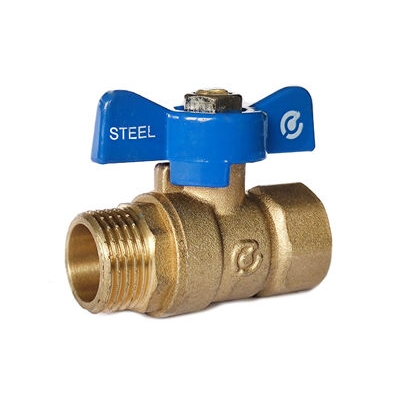 Кран вода SANTREK Aqua STEEL 1/2" г/ш баб. Кран вода SANTREK Aqua STEEL 1/2" г/ш баб.