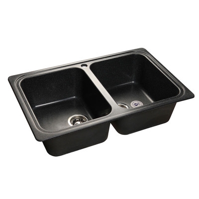 Мойка GRANFEST GF-S780K 2 чаши *** 780*500 мм (черный - 308)