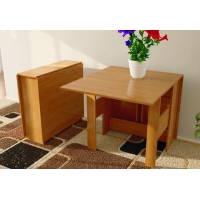 Стол-книжка №1 АС20 Фасад Дуб Сонома светл. 0,285(1,63)х0,75х0,8м (1 место) ГШ-481