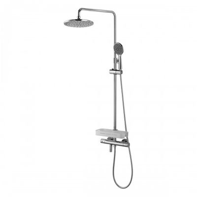 7010C Тропик Смеситель для ванны термостатический Троп. дождь, 1-функц. лейка, пов.изл, хром LEMARK 7010C Тропик Смеситель для ванны термостатический Троп. дождь, 1-функц. лейка, пов.изл, хром LEMARK