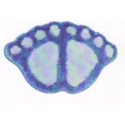 Коврик д/ванны 1 предм. ZALEL FOOT 50х70 голубой