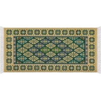 Коврик универсальный SHAHINTEX ETNO icarpet 60х100 002 малахит