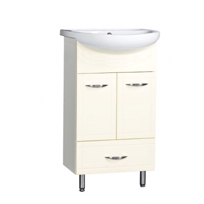 Подстолье "Мальта-60" 2 двери 1 ниж.ящик (бежевый) под ум."Эллада-60" ТМ60БЖ1Ян 550х800х265