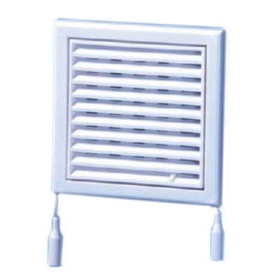 Решетка ВЕНТС МВ 100 ВРс белая (с шнуром)