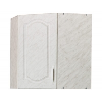 Шкаф для посуды угловой 55*55 карара фасад МДФ