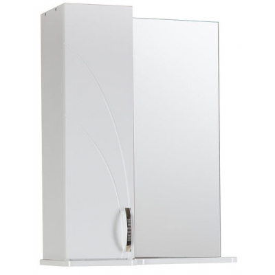 Зеркало-шкаф "Венеция" левый (белый) 570*717*230