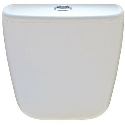 Бачок ниж. без полочки, хром. кнопка, пластм. г.Киров Бачок ниж. без полочки, хром. кнопка, пластм. г.Киров