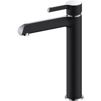 G1003-16 Смеситель тюльпан GAPPO высокий (черный)