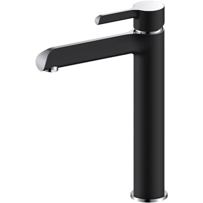 G1003-16 Смеситель тюльпан GAPPO высокий (черный)