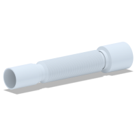 K435 Гофра Ани 375*40*50 укороченная, L225-415мм