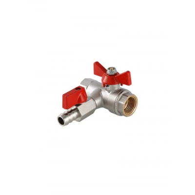 Кран вода VALTEC 1/2 г/г с обратным клапаном и дренажем (VT.248.N.04)