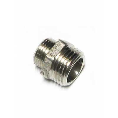 Ниппель перех. 3/8" - 1/4" VALTEC (VT.580) Ниппель перех. 3/8" - 1/4" VALTEC (VT.580)