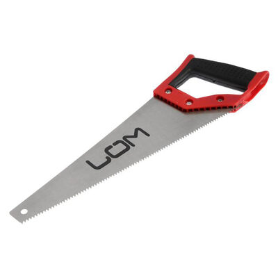 Ножовка по дереву ЛОМ, обрезиненная рукоятка, 7-8 TPI, 350 мм 3581501