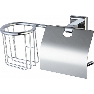 S-R09551 Держатель для туалетной бумаги и освежителя воздуха Хром