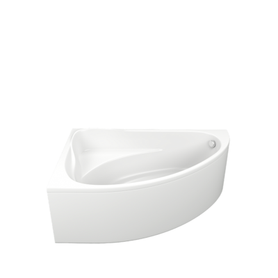 Ванна акрил "МИЛАН" 170х110 левая в компл. с каркасом (без фолдона) БЕЗ АВТОСЛИВА