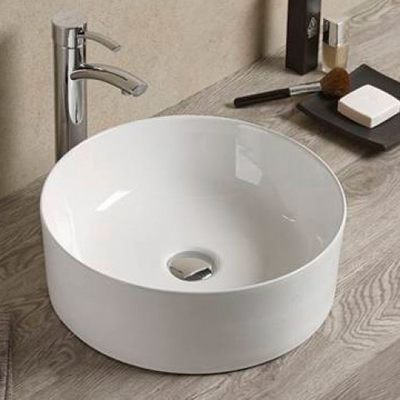 800-78170 Фигурный умывальник круглый 405x160MELANA