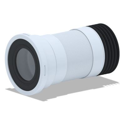K728R Удлинитель гибкий для унитаза, L340-870мм