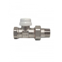 Клапан VALTEC термостатич., для радиатора, прямой 1/2" (VT.032.N.04) (под термоголовку)