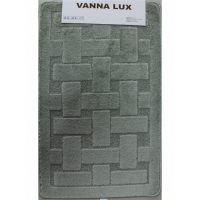 Коврик д/ванны 2 предм. Vanna Lux 60х100 зеленый Турция